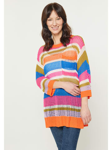 usha BLUE LABEL Women Sweater in multicolour orange