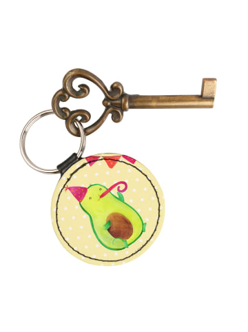 Mr. & Mrs. Panda Anhänger Avocado Party ohne Spruch in Gelb Pastell