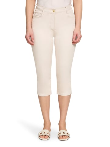 Betty Barclay Sommerhose Slim Fit in Grau Beige