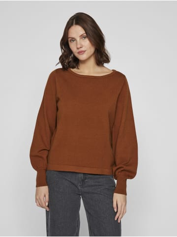 Vila Strickpullover in Argan Oil