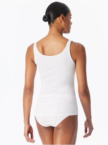 Schiesser Trägertop 95/5 Organic Cotton in Weiß