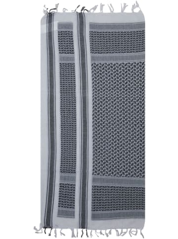 Brandit Shawls in white/black