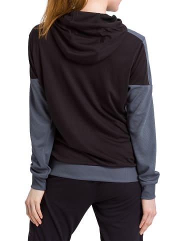 erima Squad Kapuzensweat in schwarz/slate grey