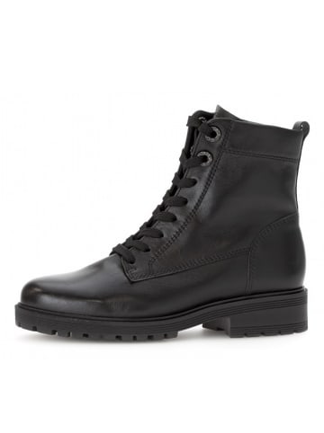 Gabor Comfort Schnürstiefel Weite H in Schwarz