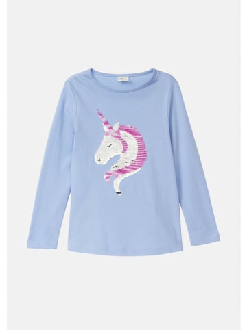 s.Oliver T-Shirt in 5120_hellblau