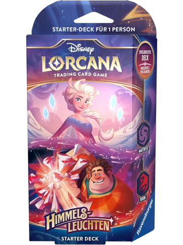 Ravensburger Disney Lorcana Himmelsleuchten - Starter Deck Amethyst und Rubin in Mehrfarbig ab 8 Jahre