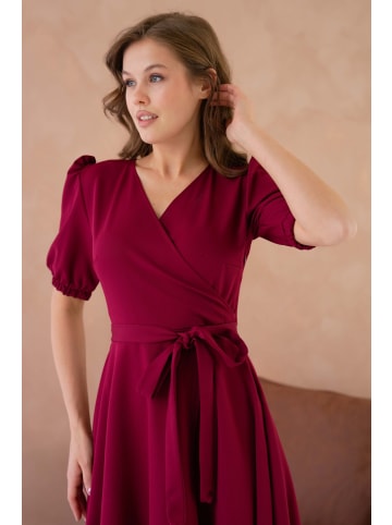 Woman Vision Kleid in Bordeaux