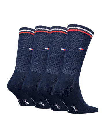 Tommy Hilfiger Socken TH UNI TJ SOCK 4P ICONIC in Dark Navy