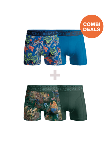 Muchachomalo 4er-Set: Boxershort in Mehrfarbig - für Herren