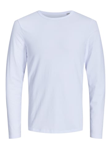 Jack & Jones Langarm-T-Shirt in White