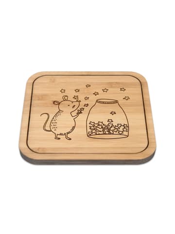 Mr. & Mrs. Panda kunststoff untersetzer Maus Sterne ohne Spruch in Transparent