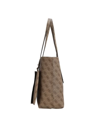 Guess Brenton - Shopper 45 cm (coal logo) in latte logo