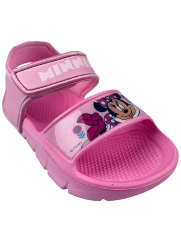 Disney Minnie Mouse Sandalen Minnie Mouse mit Klettverschluss in Pink