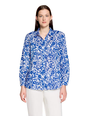 Betty Barclay Longbluse langarm in Weiß/Blau