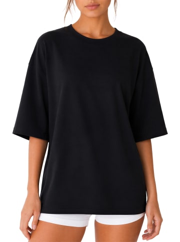 Reichstadt Damen Oversized T-Shirt in Black