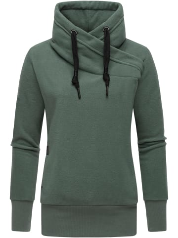 ragwear Fleecepullover Neska Fleece in Pine Green