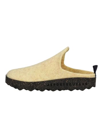 ASPORTUGUESAS Hausschuhe in Hellgelb