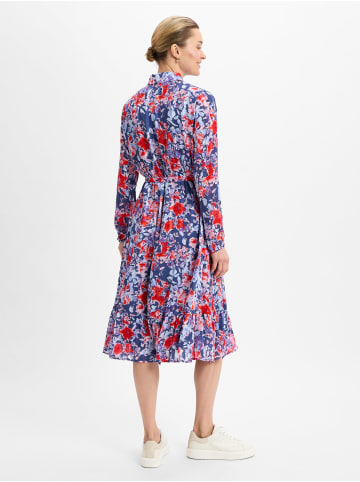 Franco Callegari Kleid in marine mehrfarbig - 0001