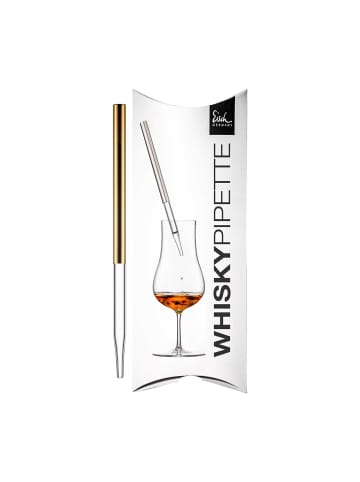 Eisch Whiskypipette Gentleman in gold
