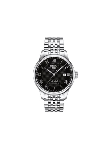 Tissot Le Locle Powermatic 80 Uhr silber schwarz T006.407.11.053.00