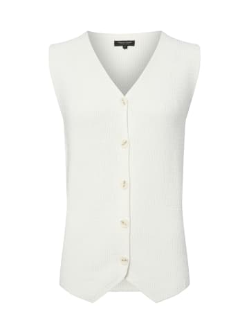 Marie Lund Weste in ecru - 0001