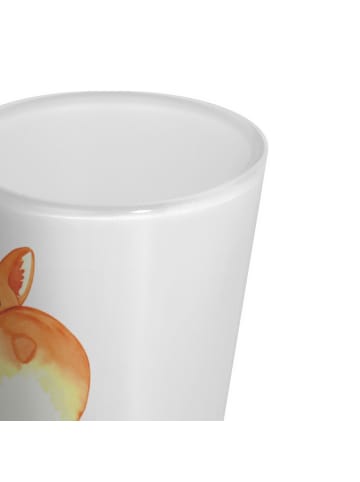 Mr. & Mrs. Panda Schnapsglas Corgi Po ohne Spruch in Transparent