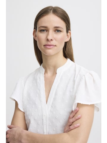 b. young Kurzarm-Bluse BYJELENA Regular fit in Off White