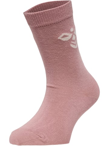 Hummel Long Socken Sutton 3-Pack Kinder in WOODROSE
