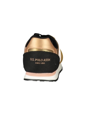 U.S. Polo Assn. Gold Polyurethan Damen Sneaker