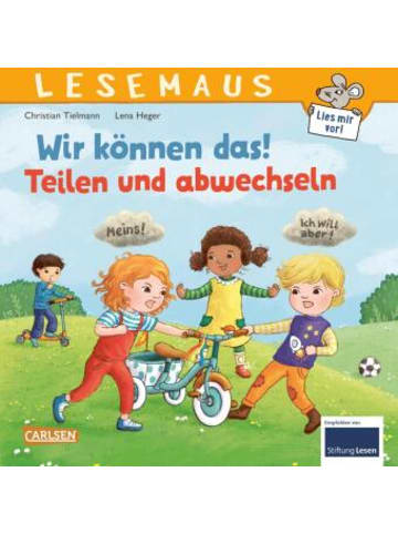 Carlsen Buch - LESEMAUS 124: Wir können das! Teilen und abwechseln