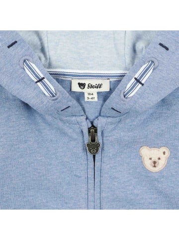 Steiff Sweatjacke in Mittelblau