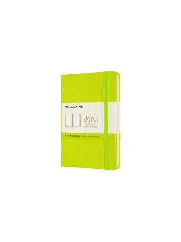 Moleskine Notizbuch mit festem Einband, Blanko "Classic" in Limetten Grün