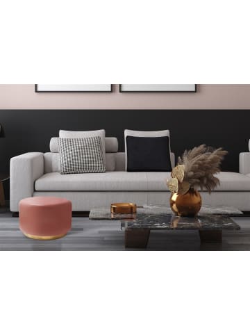Kayoom Beistelltisch Art Deco in rosa