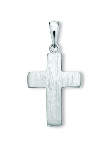 ONE ELEMENT  Kreuz Anhänger aus 925 Silber in silber