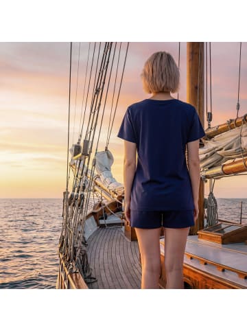 Erwin Müller Single-Jersey T-Shirt Uni in marine