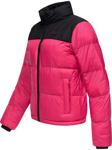 ragwear Steppjacke Serah in Fuchsia