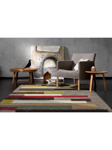 Teppich Boss Hochflor Teppich Daniel 8104 - Multi / Taupe