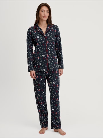 Calida Pyjama in saphir blue