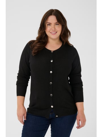 KAFFE curve Strickjacke KCregitta Regular fit in Black Deep