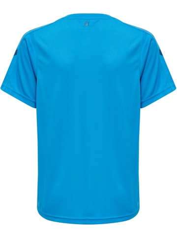 Hummel Hummel T-Shirt Hmlcore Multisport Unisex Kinder Atmungsaktiv Feuchtigkeitsabsorbierenden in BLUE DANUBE