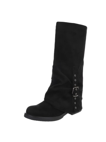 Ital-Design Stiefel in Schwarz