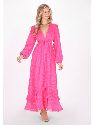 IZIA Women Dress in fuchsia