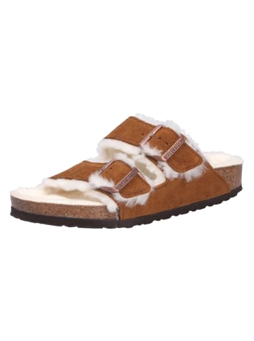 Birkenstock Tieffußbett Pantolette in braun