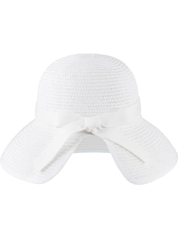 Janice Damen Sonnenhut 2er Set in Beige/Weiß