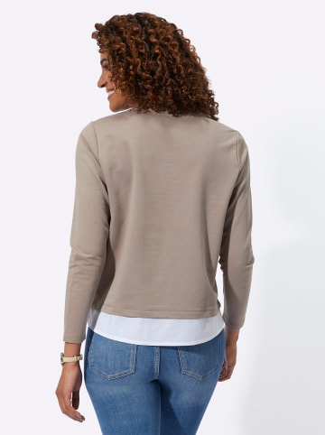 WITT WEIDEN Sweatshirt in taupe