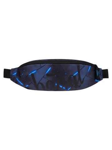 BAAGL Bauchtasche Snap in Blau Flash