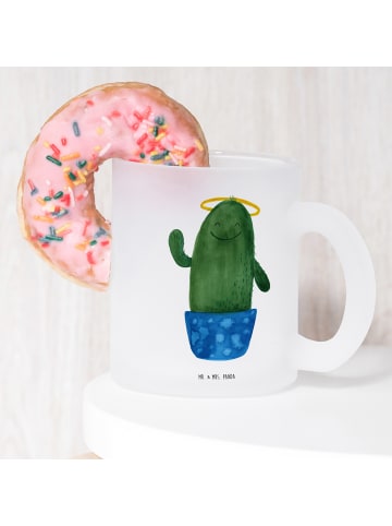 Mr. & Mrs. Panda Teetasse Kaktus Heilig ohne Spruch in Transparent