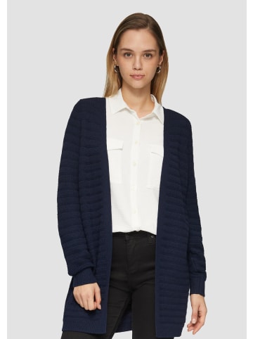 QS Strickjacke in 5872_tiefblau
