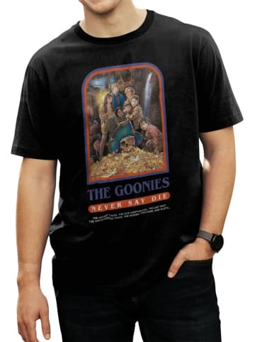 The Goonies Shirt "The Goonies Poster Girly Tee" in Schwarz