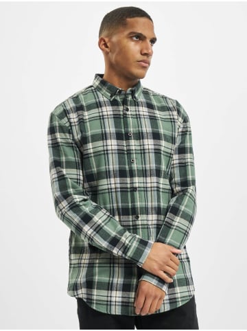 DENIM PROJECT DENIM PROJECT Flannel Hemd in army/black